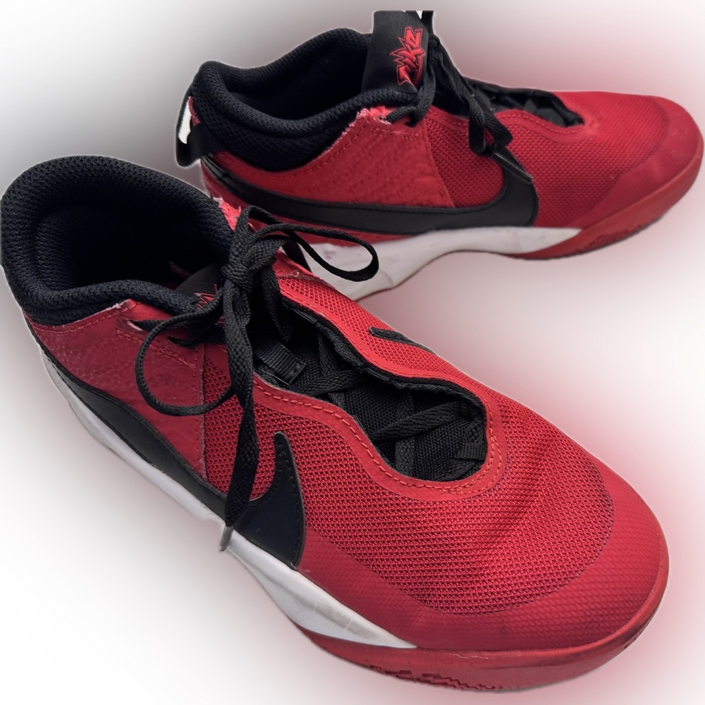 Nike Red and Black Sneakers